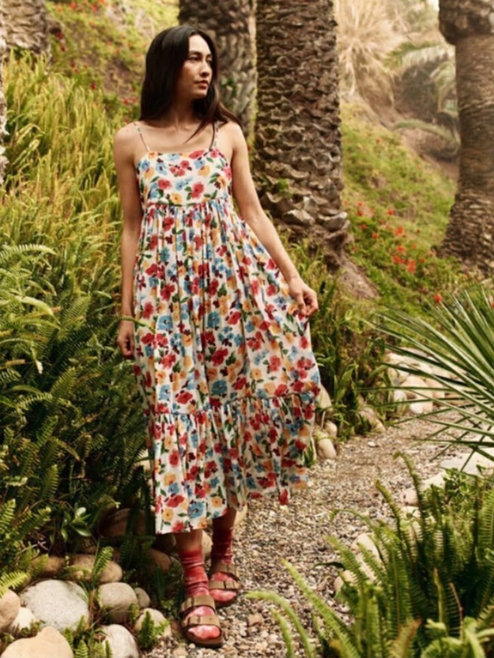 The Great Dainty Floral Maxi Dress
